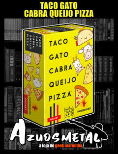 Taco Gato Cabra Queijo Pizza - Jogo de Cartas [PaperGames]