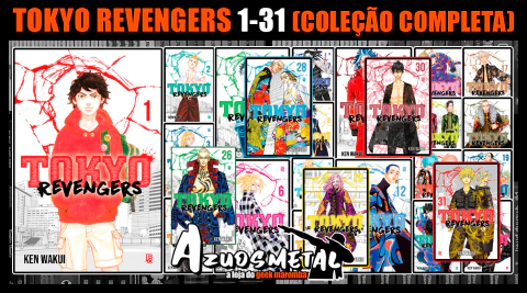 Kit Tokyo Revengers - Vol. 1-31 (Coleção Completa) [Mangá: JBC]