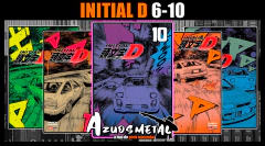 Kit Initial D - Vol. 6-10 [Mangá: Panini]