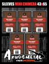 Kit 5x Sleeves SLIM: MINI CHIMERA (500un) (43x65) [Bucaneiros]