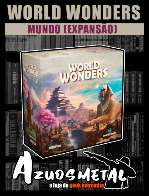 World Wonders: Mundo (Expansão) - Jogo de Tabuleiro [Board Game: Meeple BR]