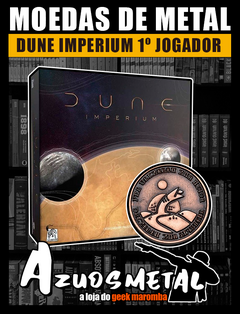 Moeda de Metal: Dune Imperium (Primeiro Jogador) [Moedas & Co]