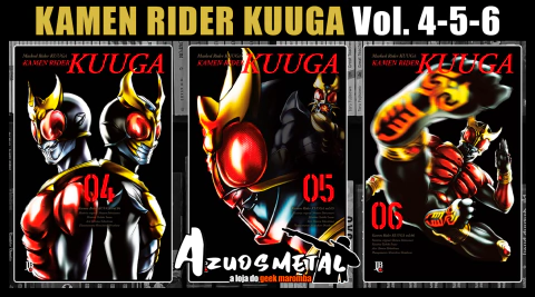 Kit Kamen Rider Kuuga - Vol. 4-6 (Big) [Mangá: JBC]