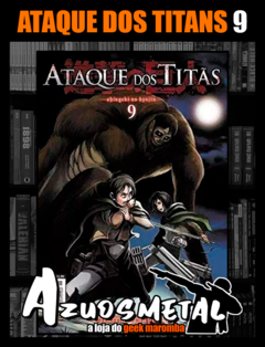 Ataque Dos Titãs - Shingeki no Kyojin - Vol. 9 [Mangá: Panini] - comprar online