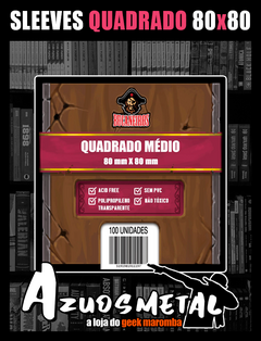 Sleeves: QUADRADO MÉDIO (80x80) [Bucaneiros]