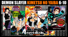 Kit Demon Slayer: Kimetsu No Yaiba - Vol. 6-10 [Mangá: Panini]