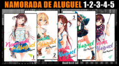 Kit Namorada de Aluguel - Vol. 1-5 [Mangá: Panini]