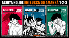 Kit Ashita no Joe: Em Busca do Amanhã - Vol. 1-3 [Mangá: NewPOP]