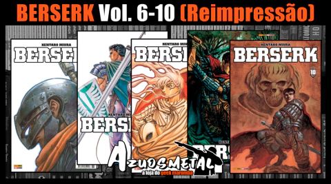 Kit Berserk (Edição Luxo) - Vol. 6-10 [Mangá: Panini]