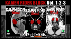 Kit Kamen Rider Black - Vol. 1-3 [Mangá: NewPOP]