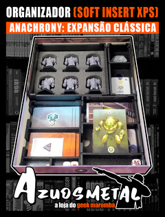 Organizador (SOFT INSERT XPS) para Anachrony: Expansão Clássica (Versão Nacional) [Bucaneiros]