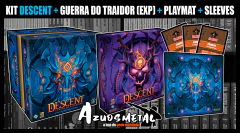 Kit Descent: Lendas da Escuridão (Jogo Base + Expansão + Playmat+ Sleeves) - Jogo de Tabuleiro [Board Game: Galápagos] - comprar online