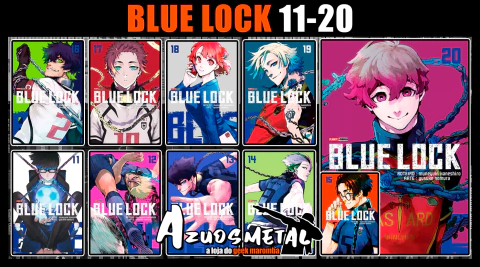 Kit Blue Lock - Vol. 11-20 [Mangá: Panini]
