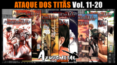 Kit Ataque Dos Titãs - Shingeki no Kyojin - Vol. 11-20 [Mangá: Panini]