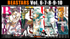 Kit Beastars - Vol. 6-10 [Mangá: Panini]