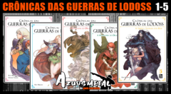 Kit Crônicas das Guerras de Lodoss: Livros 1-5 [Novel: NewPOP]