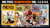Kit One Piece - Vol. 1-5 [Reimpressão] [Mangá: Panini]