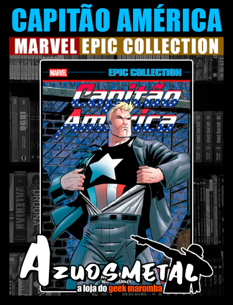Capitão América: Homem Sem Pátria (Epic Collection) [HQ: Panini]