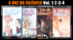 Kit A Voz do Silêncio: Edição Definitiva - Vol. 1-4 (Coleção Completa) [Mangá: NewPOP]