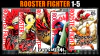 Kit Rooster Fighter: O Galo Lutador - Vol. 1-5 [Mangá: Panini]