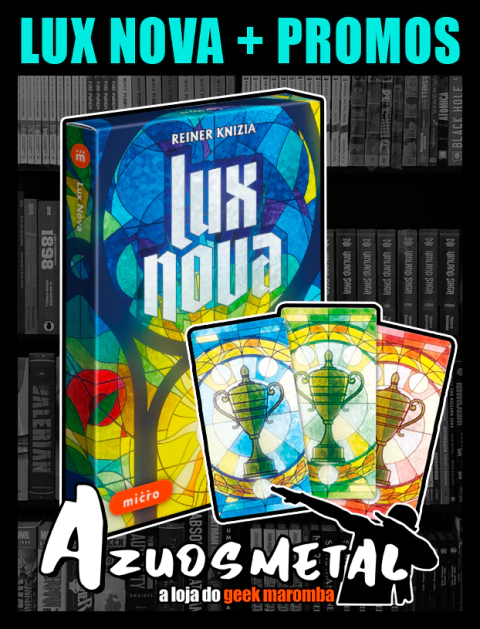 Lux Nova + Micro Box + Cartas Promocionais - Jogo de Cartas [PaperGames]