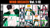 Kit Wind Breaker - Vol. 1-10 [Mangá: Panini]