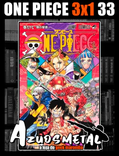One Piece (3 em 1) - Vol. 33 [Mangá: Panini]