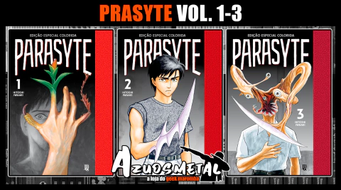 Kit Parasyte (Full Color) - Vol. 1-3 [Mangá: JBC]