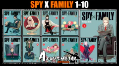 Kit Spy X Family - Vol. 1-10 [Mangá: Panini]
