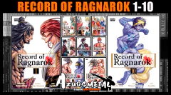Kit Record of Ragnarok - Vol. 1-10 (Shuumatsu no Valkyrie) [Mangá: NewPOP]