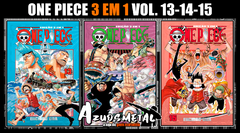 Kit One Piece (3 em 1) - Vol. 13-14-15 [Mangá: Panini]