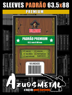 Sleeves Premium: PADRÃO (63,5x88) [Bucaneiros]