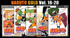 Kit Naruto Gold - Vol. 16-20 [Mangá: Panini]