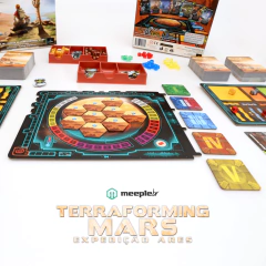 Terraforming Mars: Expedição Ares - Jogo de Tabuleiro [Board Game: Meeple BR] - loja online