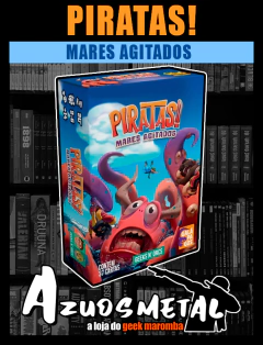 Piratas!: Mares Agitados (Expansão) - Jogo de Cartas [Galápagos]