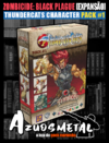 Zombicide: Black Plague - Thundercats Character Pack 1 (Expansão) - Jogo de Tabuleiro [Board Game: Galápagos]