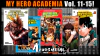 Kit My Hero Academia: Boku no Hero - Vol. 11-15 [Mangá: JBC]
