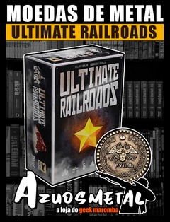 Kit Moedas de Metal: Ultimate Railroads [Moedas & Co]