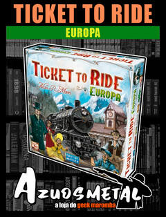 Ticket to Ride: Europa - Jogo de Tabuleiro [Board Game: Galápagos]