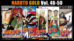 Kit Naruto Gold - Vol. 46-50 [Mangá: Panini]