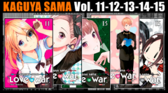 Kit Kaguya Sama - Love Is War - Vol. 11-15 [Mangá: Panini]