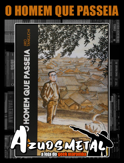 O Homem que Passeia (Reimpressão) (Selo Tsuru) [Mangá: Devir]