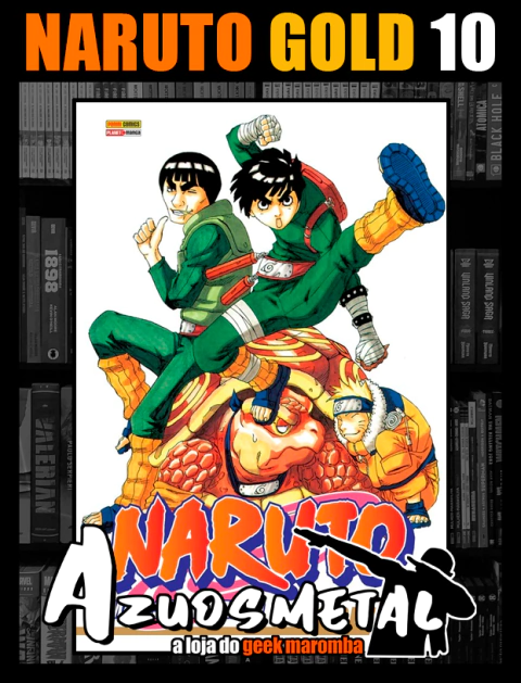 Naruto Gold - Vol. 10 [Mangá: Panini]