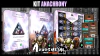 Kit Anachrony: Jogo Base + Expansão + Miniaturas + Sleeves - Jogo de Tabuleiro [Board Game: Grok Games]