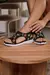 Sandalia Eva Negro Bordada talle 40 - comprar online