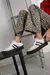 Zapatilla Gaba Blanco y Negro 35 - comprar online