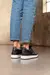 zapatillas paloma negro croco 35