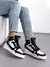 Zapatilla THYRA combinada blanco y negro N 38 - comprar online