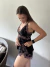 Baby doll preto c/ rosa na internet