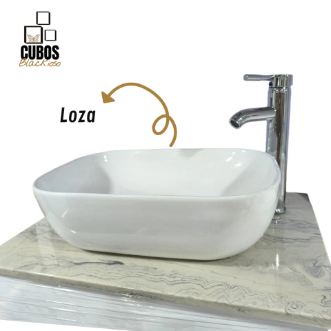 Bacha Loza Rectangular - comprar online